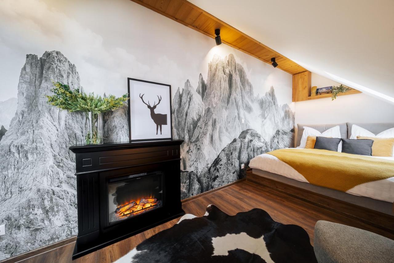 Cozy Mountain Attic Apartment In High Tatras Kakaslomnic Kültér fotó